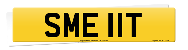 Registration number SME 11T